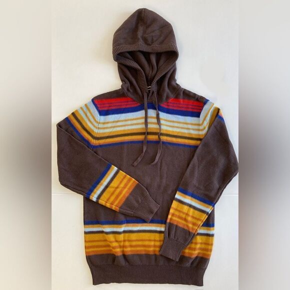 Striped Chenille Hoodie - Picture 2 of 10